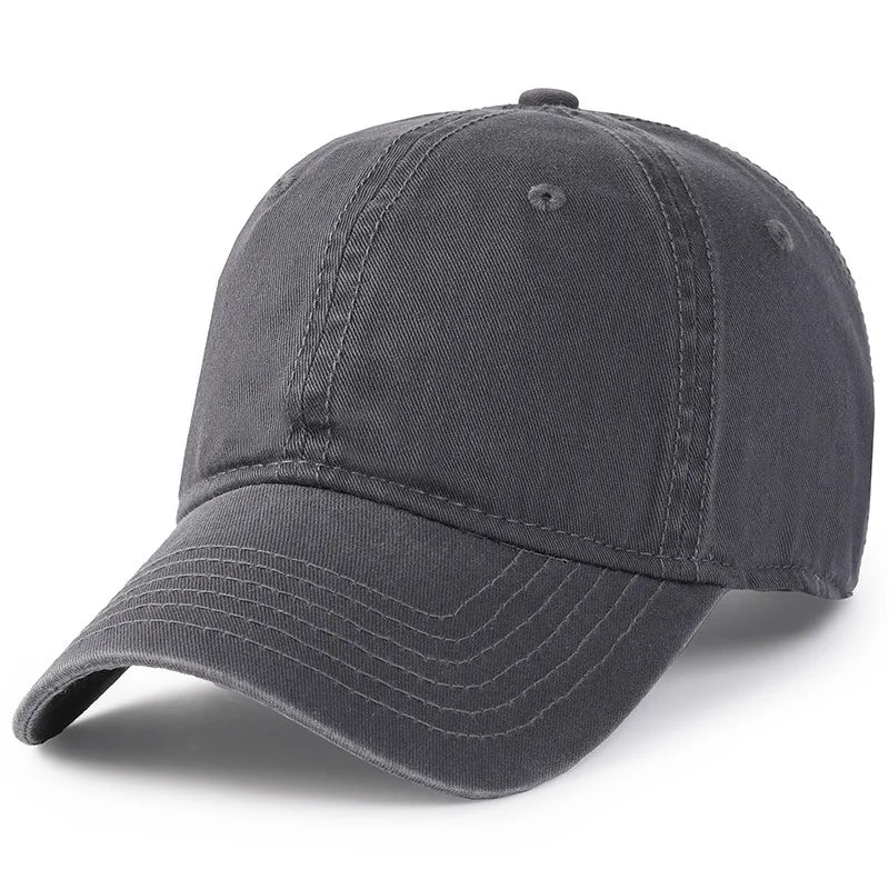 Czapki z daszkiem dla mężczyzn i kobiet o dużych głowach, rozmiar XXL, oversize, z wysokim daszkiem, regulowane, gładkie, jednokolorowe, z zatrzaskiem, 56–60 cm, 60–65 cm
