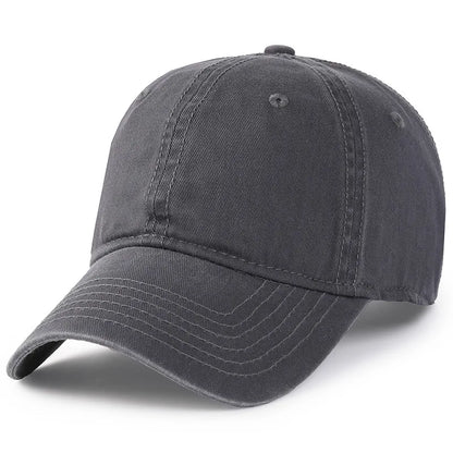 Czapki z daszkiem dla mężczyzn i kobiet o dużych głowach, rozmiar XXL, oversize, z wysokim daszkiem, regulowane, gładkie, jednokolorowe, z zatrzaskiem, 56–60 cm, 60–65 cm