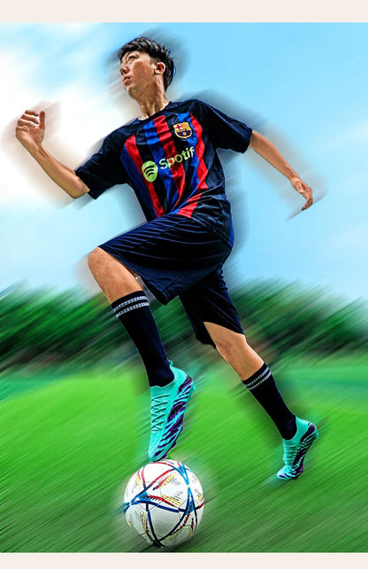 New Men Football Boots Sport Soccer Shoes Match Unisex Ultralight Cleats Comfortable Non-Slip Outdoor Adult Grass High-quality