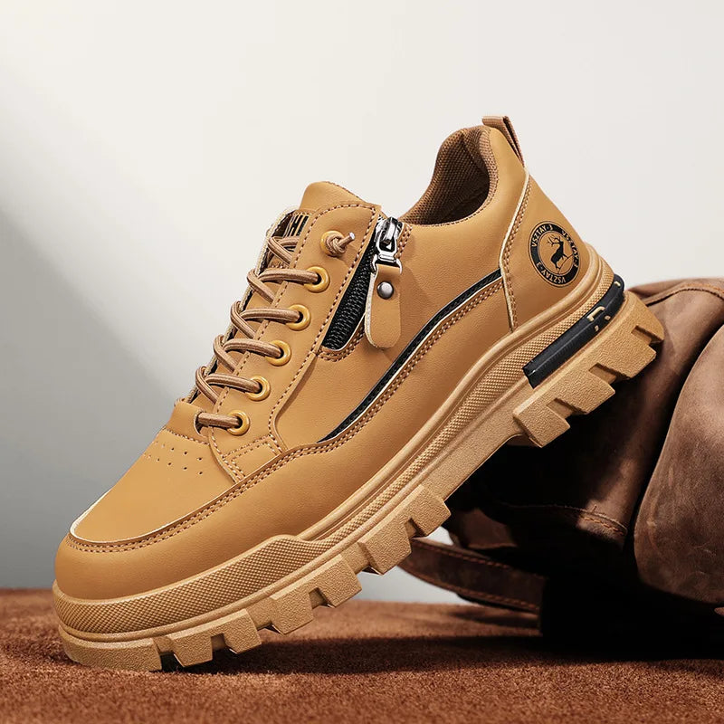 Lässige Herren-Sportschuhe für Outdoor, Wandern und Streetwear – bequem, modisch, mit dicker Sohle