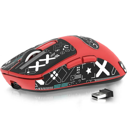 Mysz gamingowa bezprzewodowa ATTACK SHARK X3 PixArt PAW3395 49g SUPERLIGHT, BT/2.4G bezprzewodowa/przewodowa, 6 regulowanych poziomów DPI do 26000
