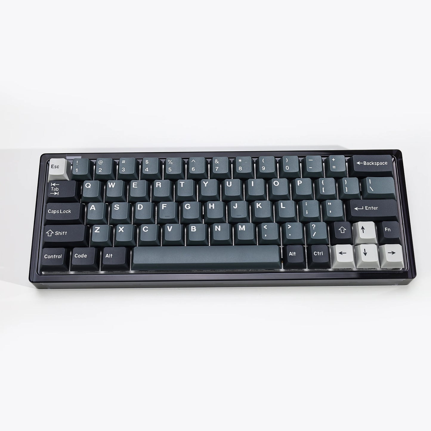 KBDiy 174 Teclas/Conjunto PBT GMK Apollo Keycap Double Shot Minimalista ISO Perfil Cherry para Teclado Mecânico Gaming Keycaps para MX