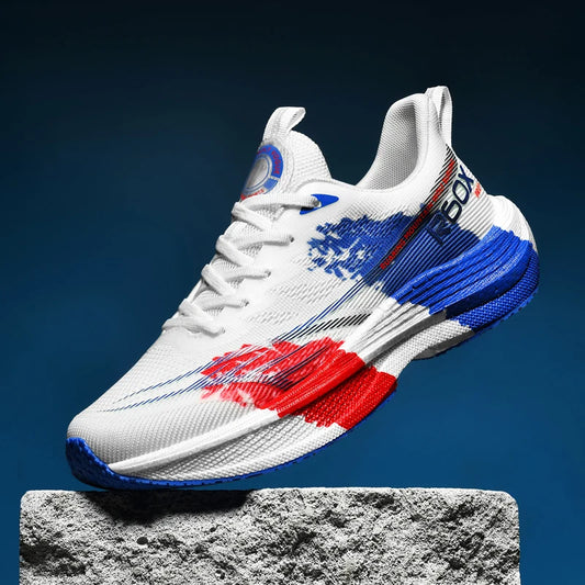 Muške tenisice za trčanje od prozračne mrežice, udobne tenisice na vezanje za maraton, sport, ležerno nošenje i tenis, velikih veličina, trendi sneakers za muškarce