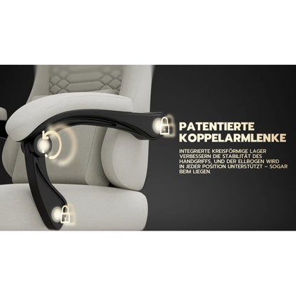 Gaming chairs, office chairs, desk chairs, and swivel chairs. Made with breathable fabric, equipped with 360° swivel casters and seats for easy movement, and featuring soft and comfortable cushions.