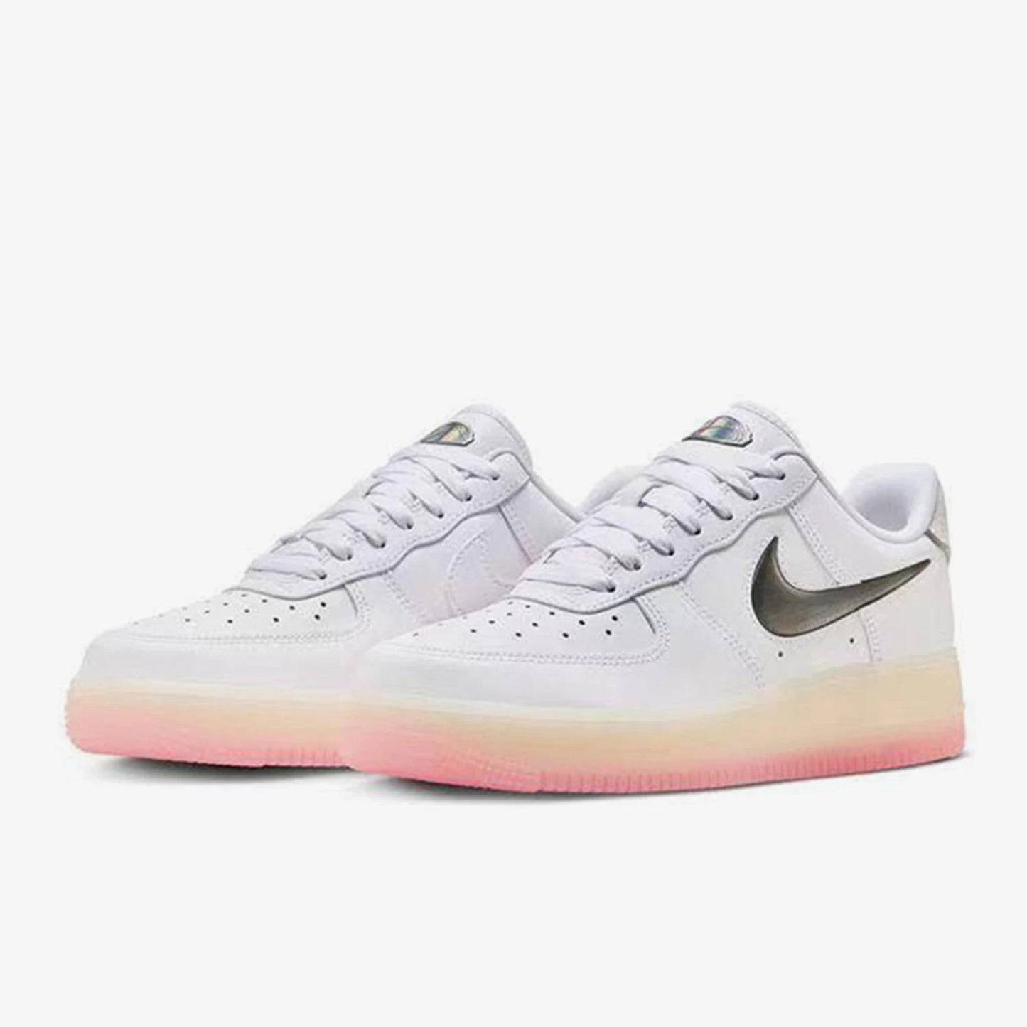 Sapatilhas casuais desportivas de cano baixo Nike Air Force 1 genuínas para mulher FZ5741-191