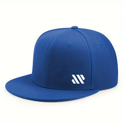 Gorra de béisbol con logotipo blanco. Gorra unisex ajustable, transpirable y de ala plana. Gorra ligera para actividades al aire libre y viajes. Gorra.