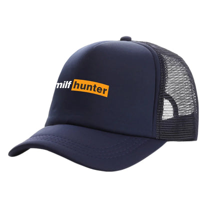 Καπέλα Trucker Milf Hunter Μοντέρνα Καπέλα Milf Hunter Καπέλα μπέιζμπολ Καλοκαιρινά καπέλα εξωτερικής χρήσης με πλέγμα για προστασία από τον ήλιο MZ-506