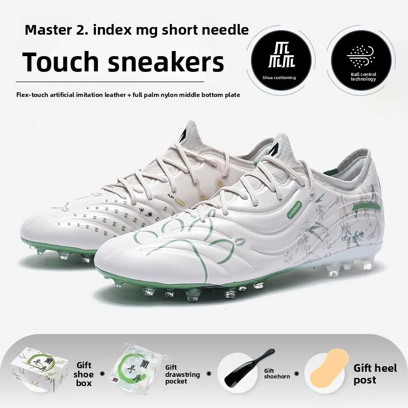 Kelme Adult Football Shoes MG Short Nail Men's Training Football Boots Professional Competition Grass-Specific Soccer Shoes