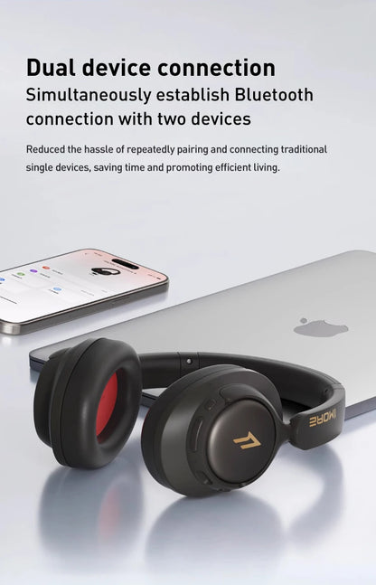 1MORE SonoFlow S kabellose Bluetooth-Kopfhörer mit Geräuschunterdrückung 42dB ANC Hi-Res Audio 90H Akkulaufzeit Over-Ear-Headset