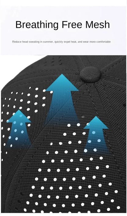 Gorra de béisbol para hombre con cabeza grande, parte trasera cerrada, ala corta de 5 cm, gorras ajustadas de malla, gorras elásticas totalmente cerradas, tallas 56-60 cm y 61-65 cm
