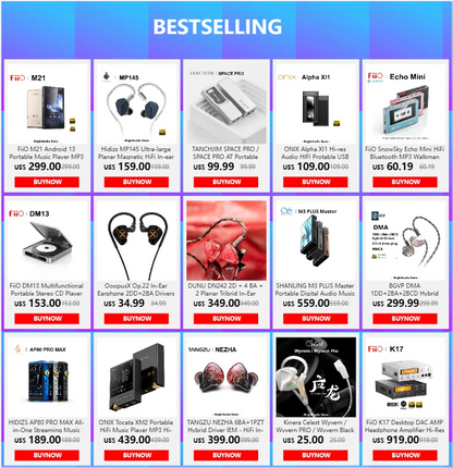 FiiO JT7 Planar-Magnetic-Audiophile-Kopfhörer – kabelgebundenes Over-Ear-HiFi-Headset mit 95x86mm-Treiber, verstellbarem Kopfbügel und 4.4mm/3.5mm-Kabel