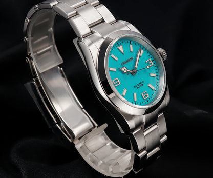 Cronos Luxury Men Watches 36mm Explore Climbing Series Couples Sport Watch NH35 PT5000Unisex Automatic Mechanical Watch 10Bar