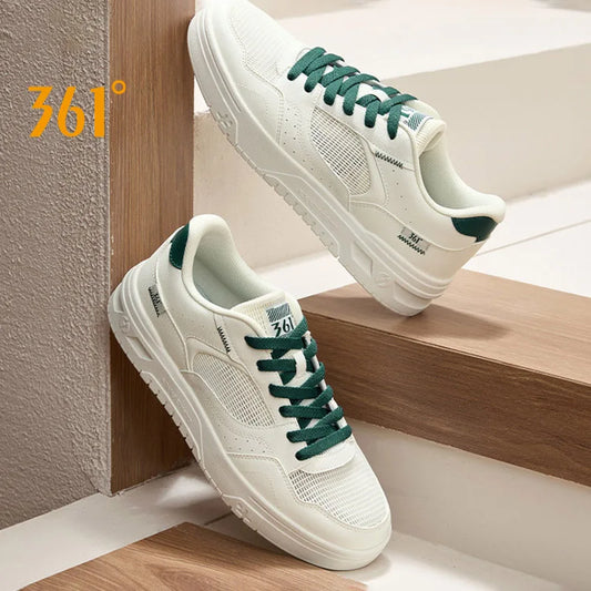 361 Degrees Men's Board Shoes New Comfortable Versatile Breathable Leisure Lightweight Wear-resistant Male Sneakers 672516626