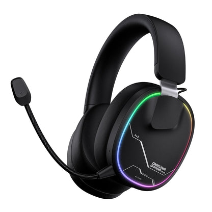 ONIKUMA Gt808 45dB Active Noise Canceling Wireless Headset | Hi-Res Audio, 1200mAh Battery 2.4GHz, Bluetooth, Wired