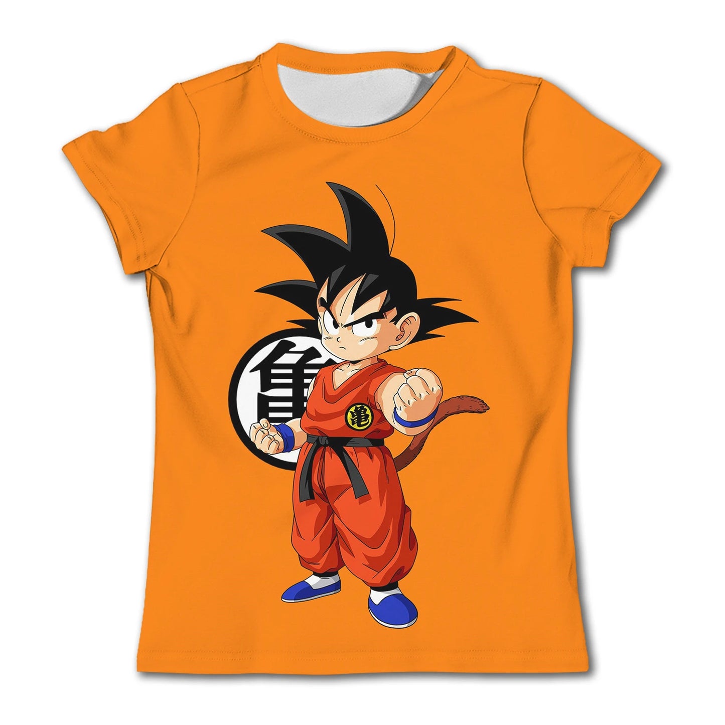 Cartoon Anime 7 Dragon Ball T-shirt for Children and Boys Cartoon T-shirt Short Sleeved Summer Men's Top Short Sleeved T-shirt