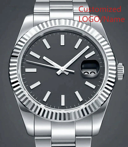 A989 Store Customized Watch Men's WomenAutomatic Mechanical Watch 36mm 40mm 904L Stainless Steel Black Blue