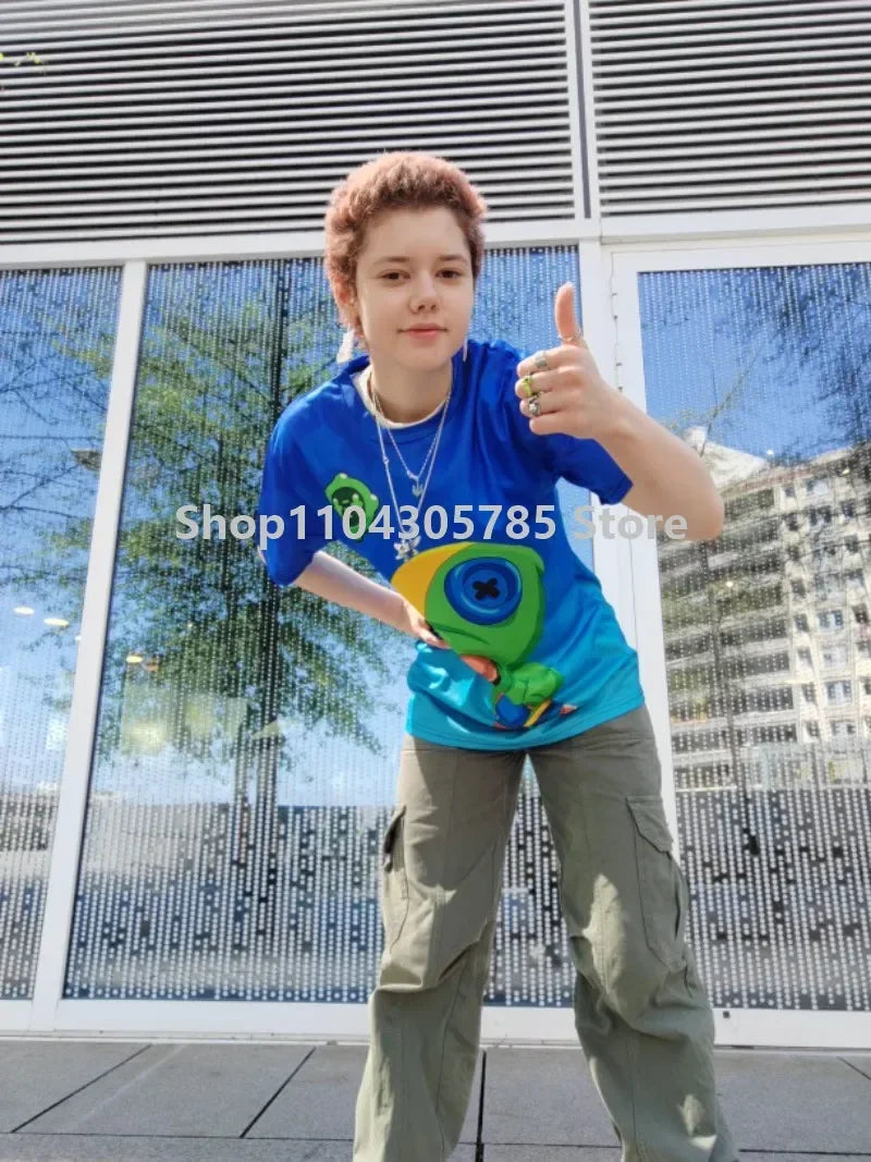Fortnite Theme Birthday Number T-Shirt, Summer Child White Clothes, Cartoon Hot Game Short Sleeve Tees, Casual Tops, Funny Gifts