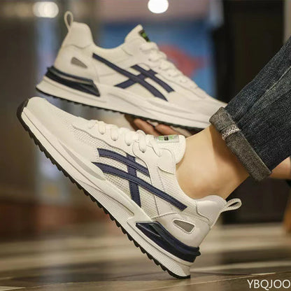 2026 Large Size Autumn Fashion New Breathable Casual Comfortable Men's Shoes Versatile Lightweight Flat Sports Shoes