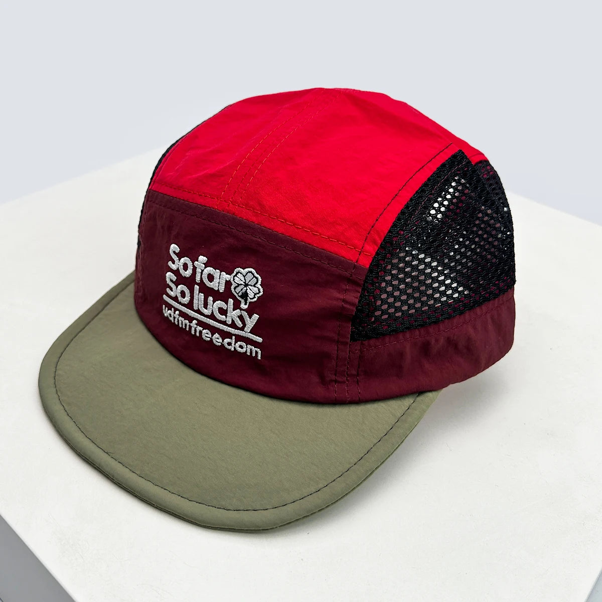 Unisex-baseballkepsar med platt skärm och broderade bokstäver, andningsbara, koreanska solskyddskepsar, snabbtorkande kepsar med skärm, mångsidiga insatser
