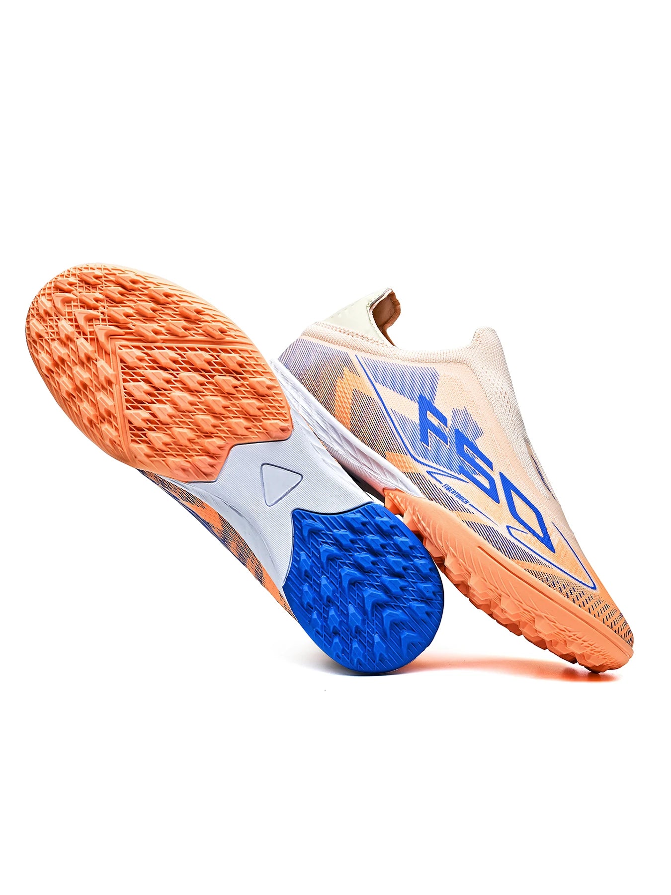 TF Soccer Shoes for Training, Anti-Slip, Wear-Resistant, Firm Grip, Ankle Protection, Lightweight, Comfortable