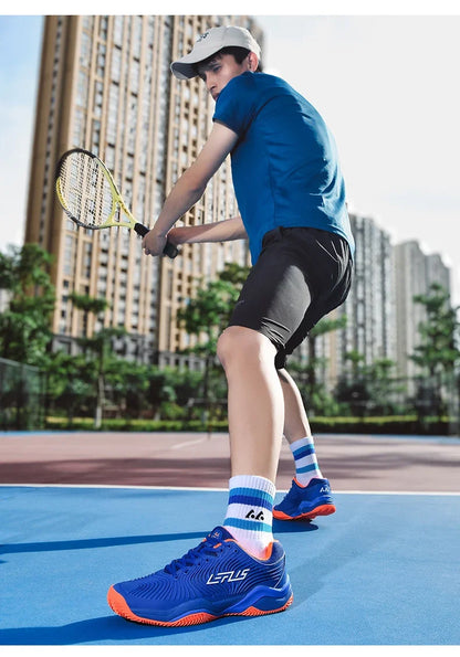 Dámské a pánské prodyšné tenisové boty, sportovní obuv, volejbalové boty, profesionální badmintonové tenisky