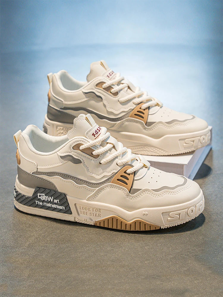 Men's Sports and Casual Shoes, Skateboarding Shoes, Men's Street Shoes, Fashionable Casual Shoes, Unisex Suitable for All Seasons