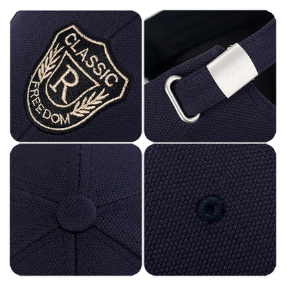 Modische Herren- und Damen-Baseballkappe aus Ananasstoff mit „CLASSIC“-Schriftzug und goldfarbener Stickerei, Unisex, Freizeit, Sport, Visierkappe