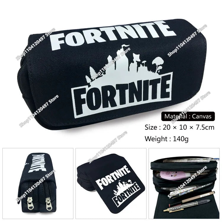 Shooting-Game-Federmäppchen FORTNITED für Jungen, große Kapazität, wasserdichtes Stifteetui, Büro-Schreibwaren, Geschenkspielzeug