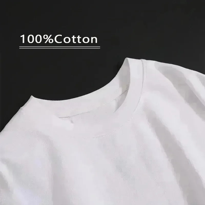 2026 Summer Dragon Ball 100% Cotton Printed T-shirt Men's New Anime Printed Comfortable and breathable Plus Size Casual Loose