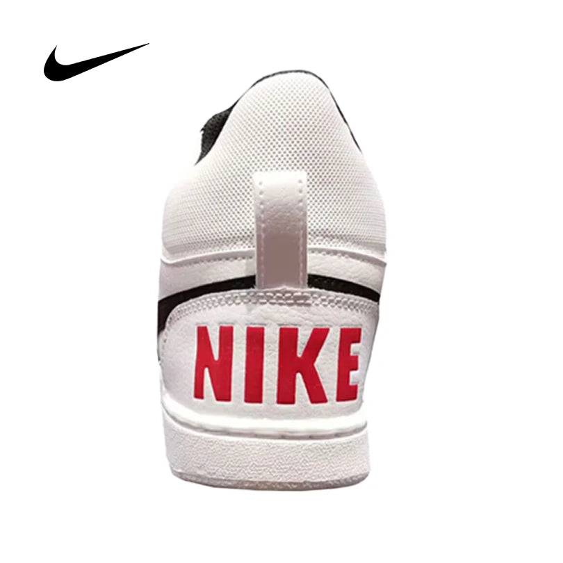 Ténis unissexo NIKE Court Borough Mid brancos de cano alto para treino e uso casual no outono/inverno (844906-100)