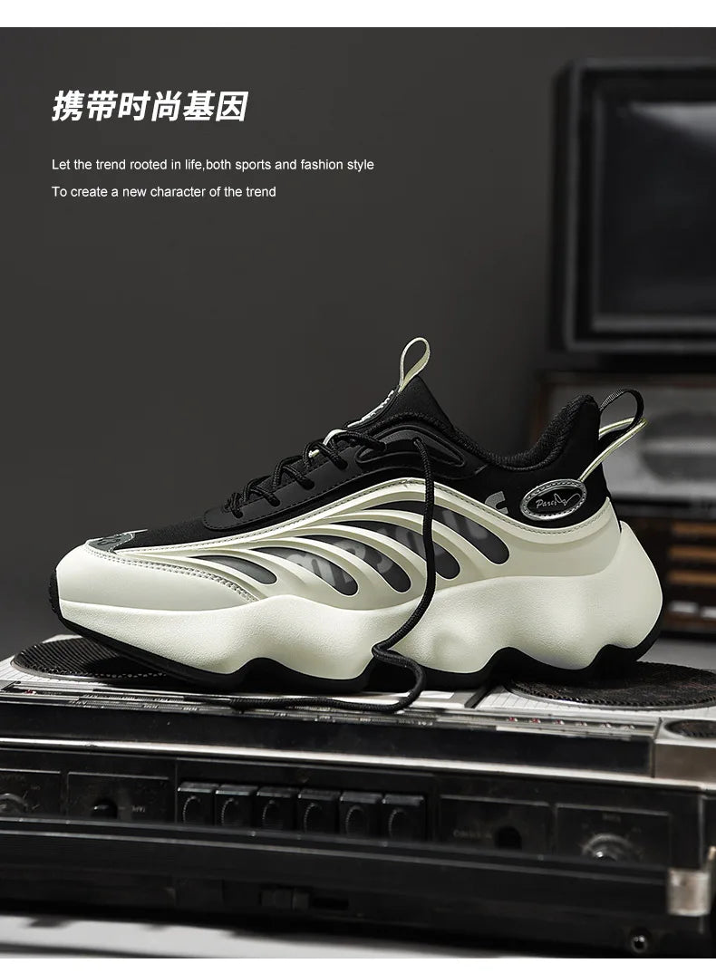 Zapatillas para hombre, calzado casual masculino, tenis de lujo, zapatillas deportivas transpirables, mocasines de moda y calzado de running para hombre