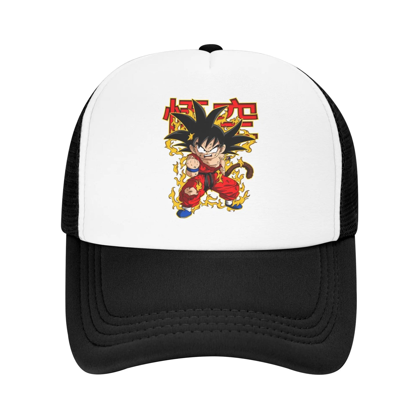 Men Women Kid Goku Rage Dragon Ball Z Trucker Caps Mesh Baseball Caps Snapback Caps Hats Sun Hats Adjustable Golf Hats Spring, produit gaming premium Fraquane, équipement gamer