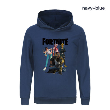 Hoodie Fortnite para Crianças Roupa de Princesa para Meninas Moda Bebé Rapazes Roupa Primavera Outono Sweatshirt Tops Infantis 4403