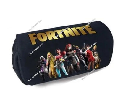 3pcs/set Fortnite Game Backpack Anime Cartoon Large Capacity Student Shcool Bags Pencil Bag Kawaii Lunch Bag Birthday Gifts