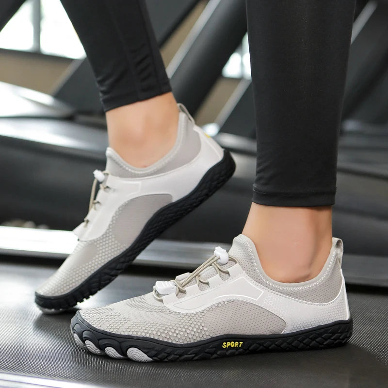 36-48# Gym Footwear Unisex Seaside Aqua Shoes Couples Vacation Beach Game Wading Shoes Men Squat Fitness Shoes Women Yoga Shoes