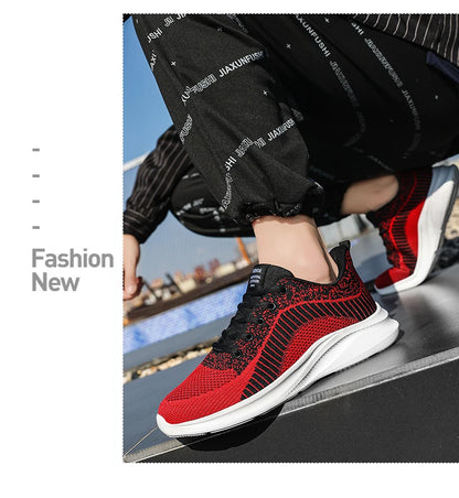 Leather Men Shoes Sneakers Trend Casual Shoe Italian Breathable Leisure Male Sneakers Non-slip Footwear Men Vulcanized Shoes