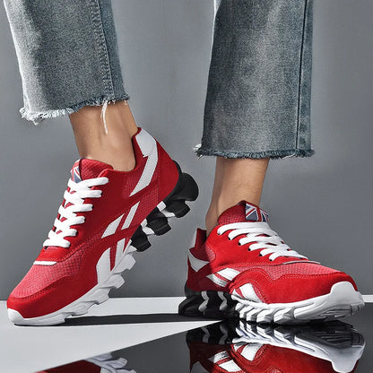 Men's Shoes Marathon Running Sports Shoes Casual Sneakers Soft Comfortable Training Shoes Wear Resistant Sneakers Men Sneakers