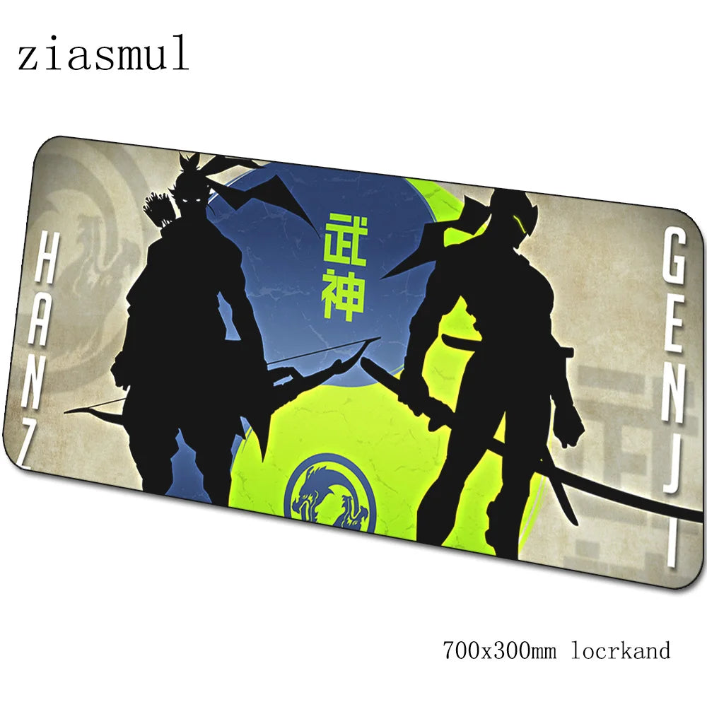 Overwatch mouse pad Cartoon Computer Mat 700x300x3mm gaming mousepad large Indie Pop mouse pad keyboard games PC gamer desk