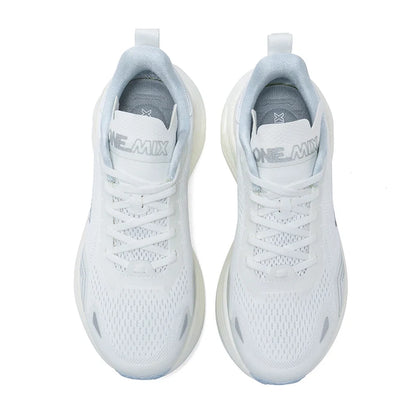 ONEMIX Nuove scarpe da corsa a forma di cuscino per donna e uomo, leggere, alla moda, da esterno, sneakers da strada, scarpe sportive da allenamento, jogging e fitness