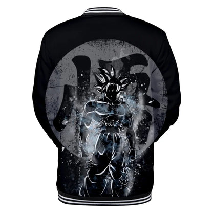 Dragon Ball Goku Kanji Symbol Men Zipper Hoodie Cartoon Japan Anime Women Sweatshirt 2025 New Fashion Children Jackets Coat