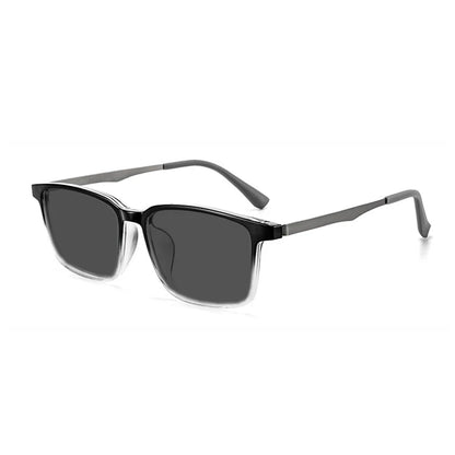 LOERHUNAR High Quality Square Frame TR90 Pure Titanium Myopia Sunglasses for Men Woman UV400 Sunshade Driving Fishing Sunglasses