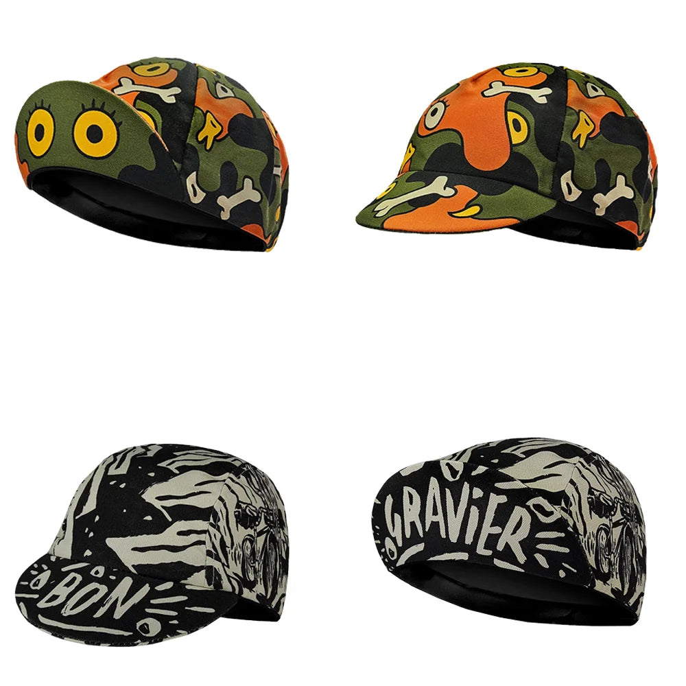 Cycling Cap Breathable Helmet Liner Cap Summer Sun Protection Outdoor Sports Hat Unisex