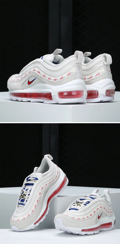 Nike Original AIR MAX 97 Damen-Low-Top-Sportschuhe mit Air-Dämpfung DC4013-001