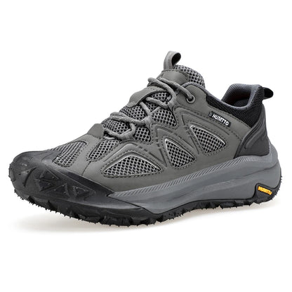 HUMTTO Trekking Shoes for Men Mountain Climbing Sneakers Outdoor Sports Shoes Breathable Walking Casual Sneakers Men’s Hiking Boots