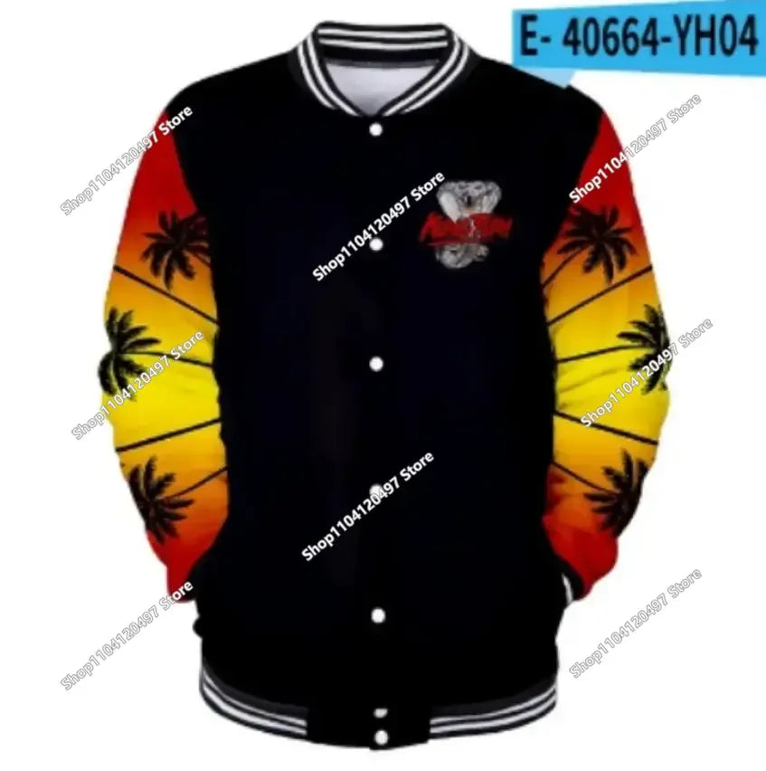 Neue japanische Anime Dragon Ball Z College-Jacke für den Herbst, lässiger Sweatshirt-Hoodie-Mantel, Marken-Baseballjacke