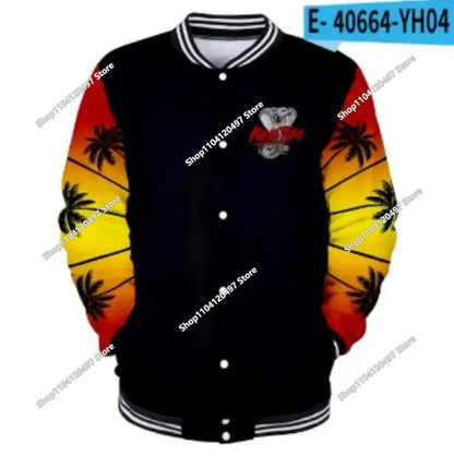 Neue japanische Anime Dragon Ball Z College-Jacke für den Herbst, lässiger Sweatshirt-Hoodie-Mantel, Marken-Baseballjacke