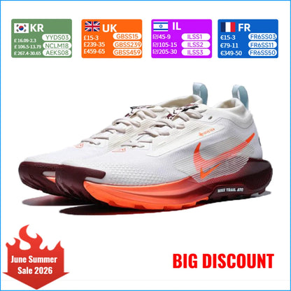 „NIKE Pegasus Trail 5 GTX“ sportiniai, neslystantys, patvarūs, amortizuojantys, madingi treniruočių ir bėgimo bateliai FQ0908-104