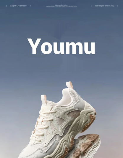 Xtep Casual Shoes 2025 Spring And Summer Lightweight Sports Shoes Thick Sole Fashionable Street Style Sneakers 875319320004