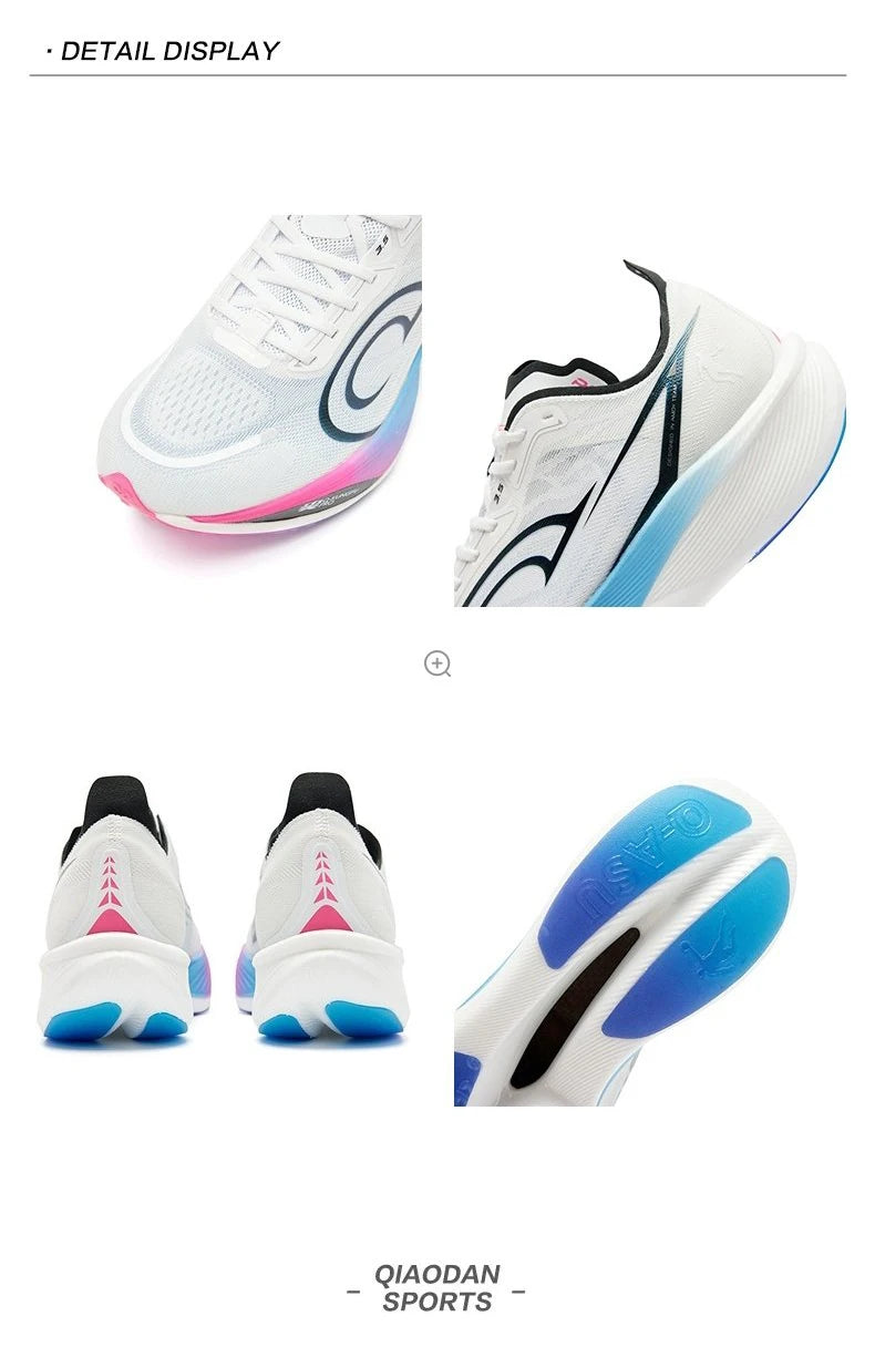 QIAODAN Feiying PB3 Enhanced Edition Professional Marathon Carbon Board Running Shoes 2025 Men's Sneakers QDB023251299T