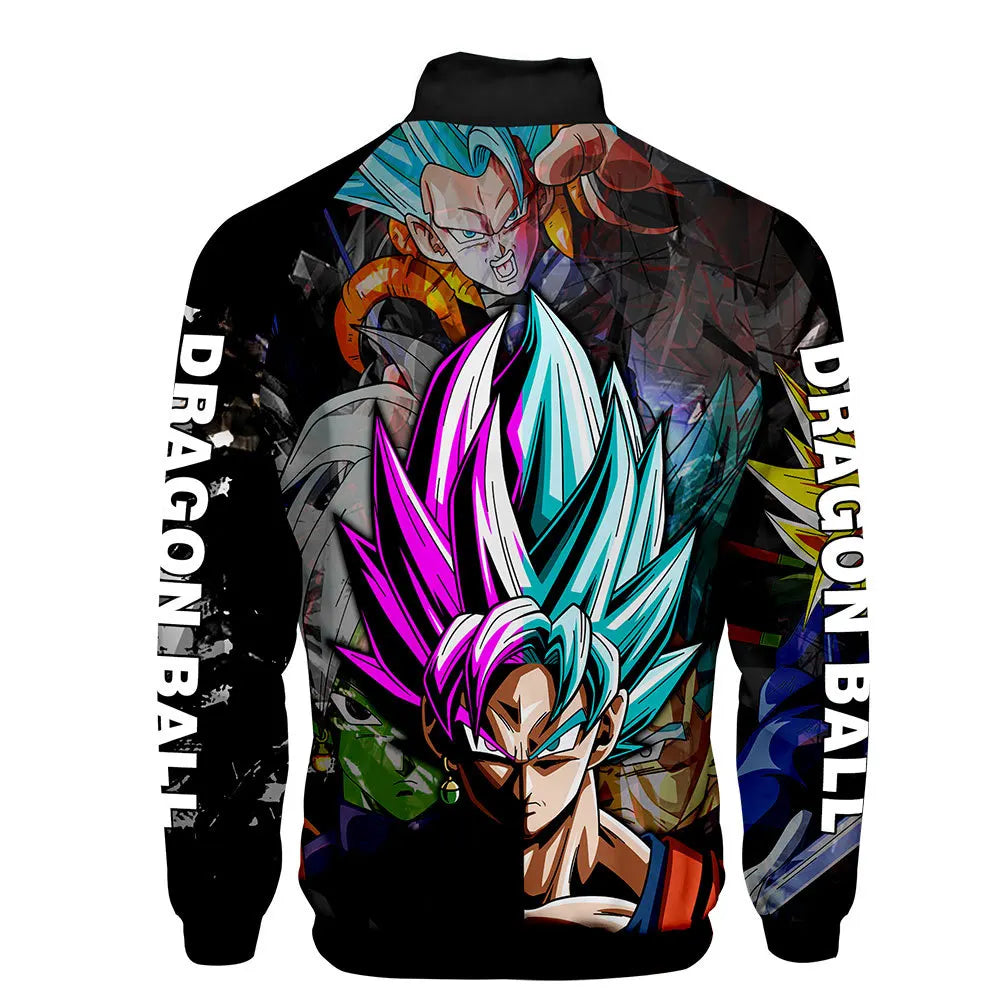 Dragon Ball 3D Print Zipper Hoodie Cool Fashion Men/Women/Kids Long Sleeve Hoodies Sweatshirt Casual Cosplay Jacket Clothes